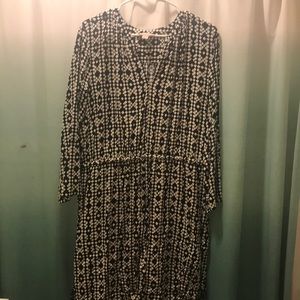 XL Loft cinched waist dress